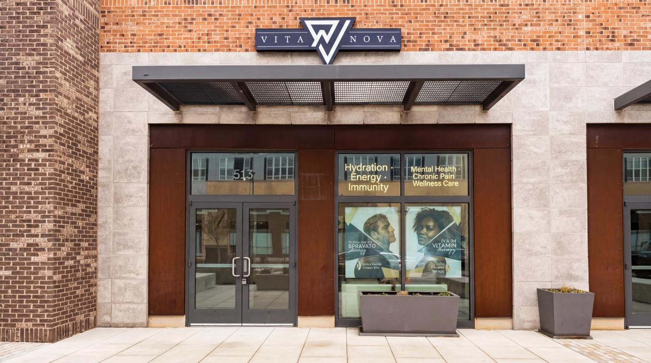 Vita Nova Ketamine & Wellness Clinic exterior at 513 Bayview Blvd, Canton, Baltimore MD 21224