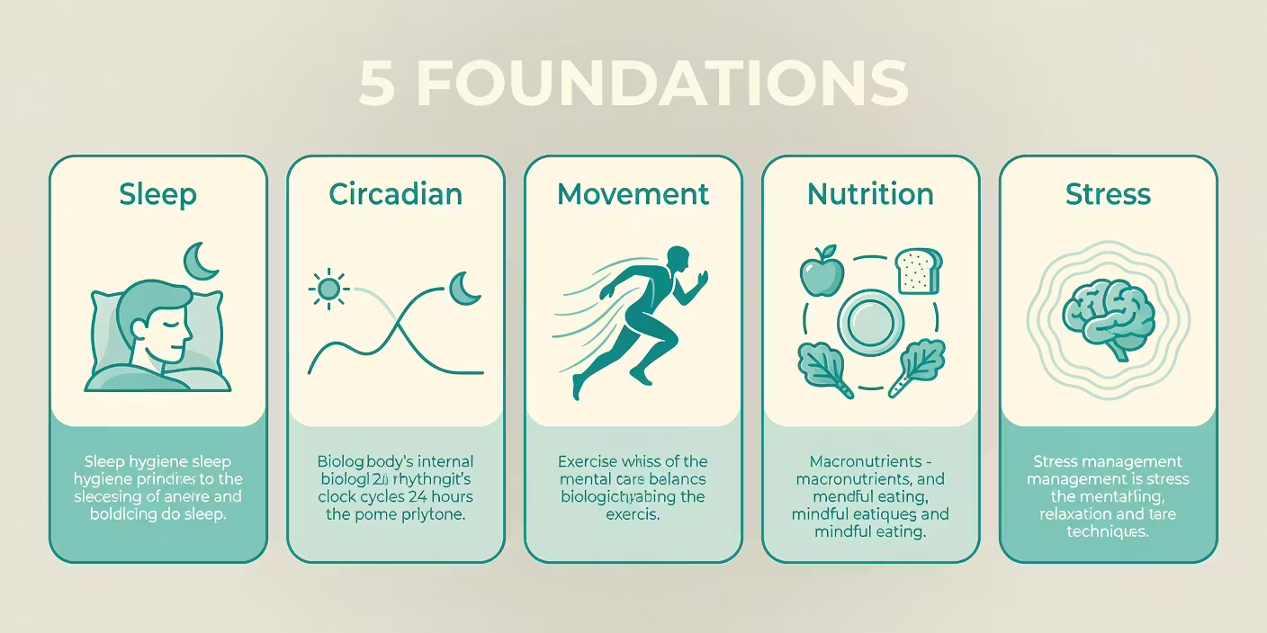 Biohacking Baltimore 5 foundations framework
